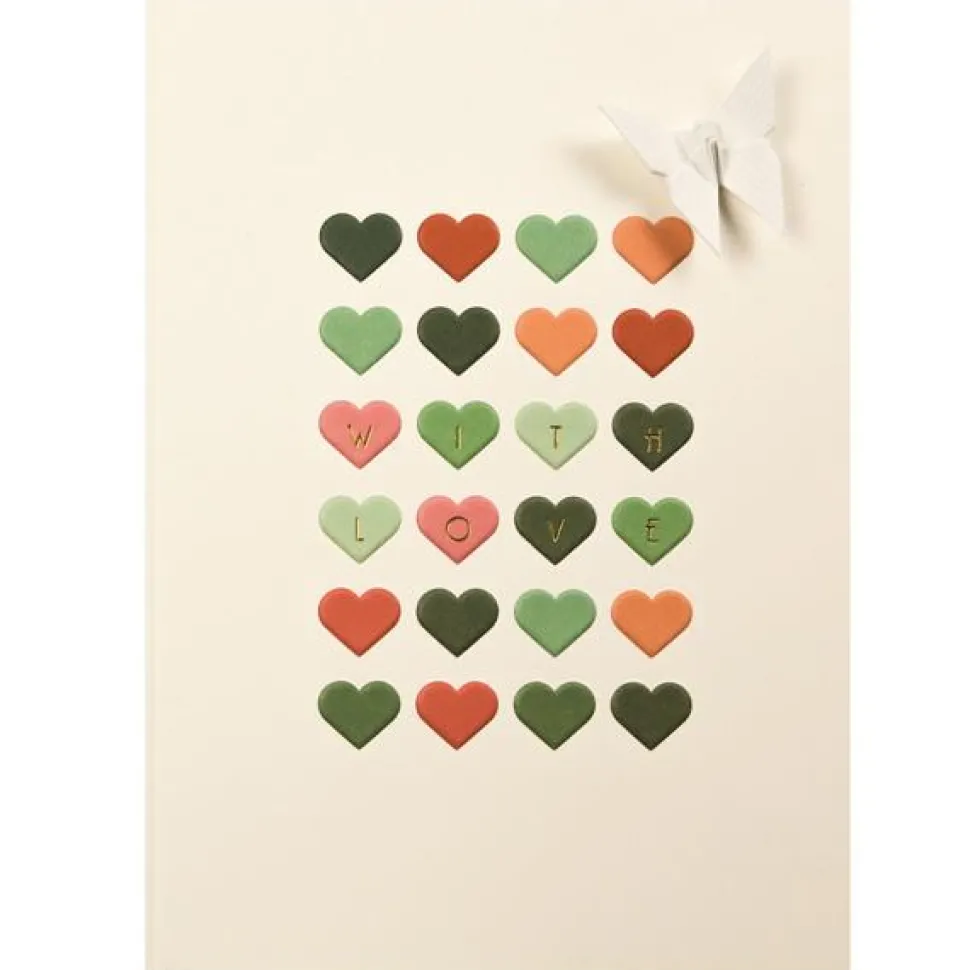 Card Embossed With Love