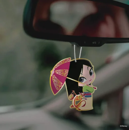 Disney Car Air Freshener Mulan & Mushu