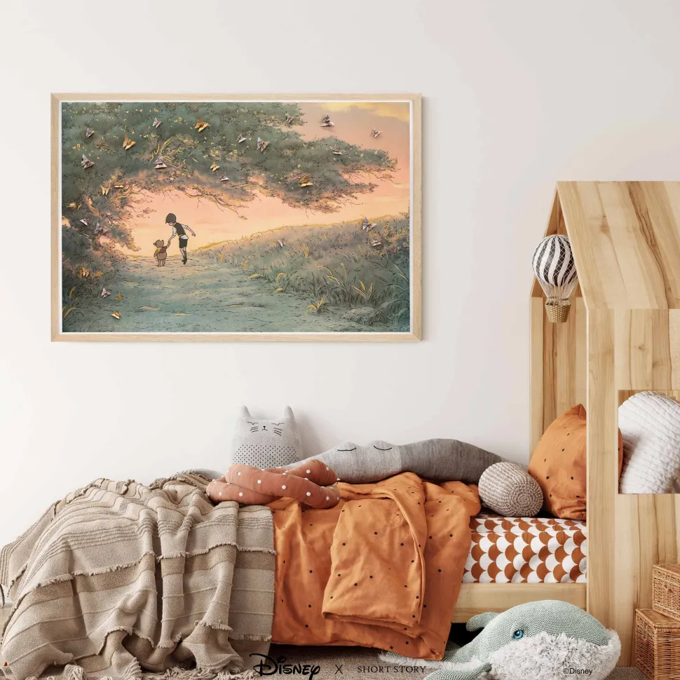 Disney Deluxe Natural Frame Winnie the Pooh