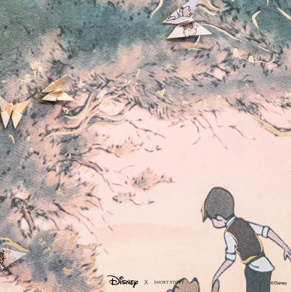 Disney Deluxe Natural Frame Winnie the Pooh