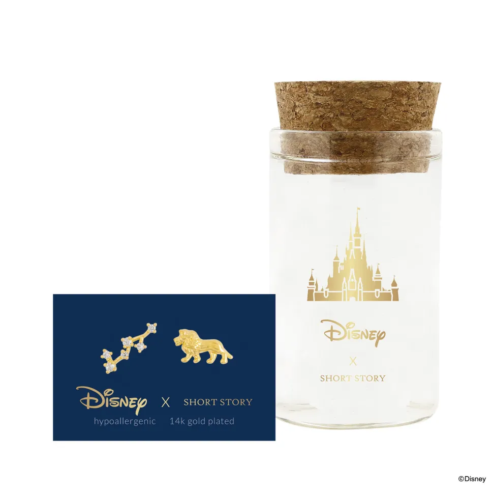 Disney Earring Diamante Great Kings