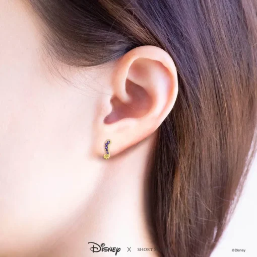 Disney Earring Diamante Ursula Snail Shell and Tentacle