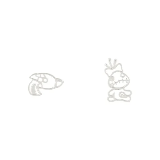 Disney Earring Scrump & Blaster Stencil