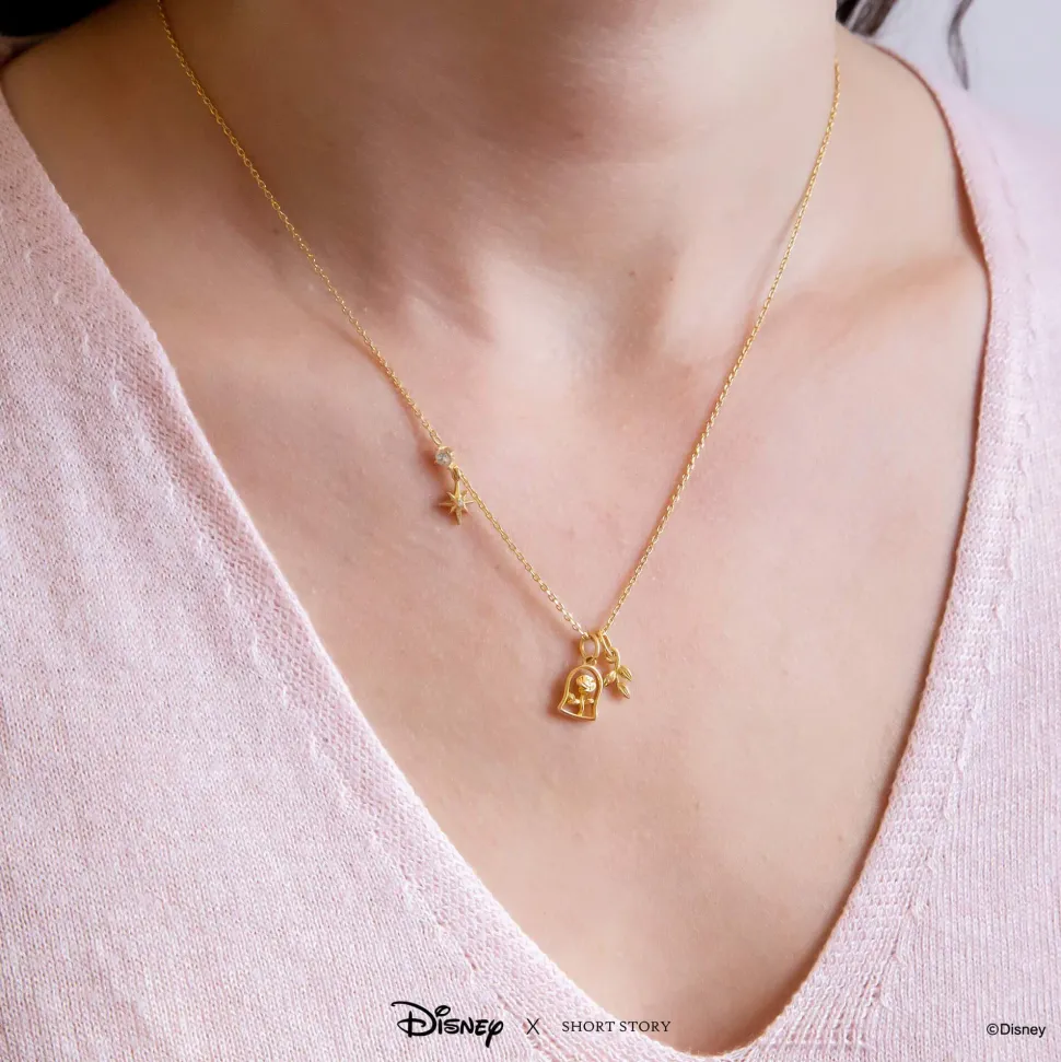 Disney Necklace Beauty and the Beast
