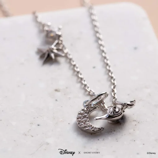 Disney Necklace Charm Aladdin Lamp