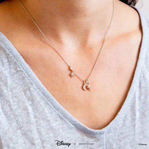 Disney Necklace Charm Aladdin Lamp