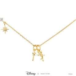Disney Necklace Charm Diamante Wand