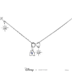 Disney Necklace Charm Diamante Star