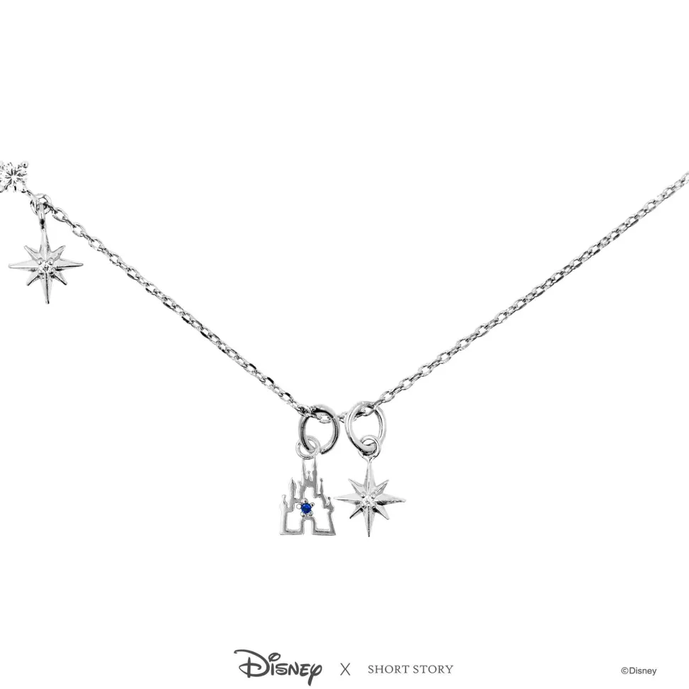 Disney Necklace Charm Diamante Star