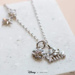 Disney Necklace Charm Diamante Blossom