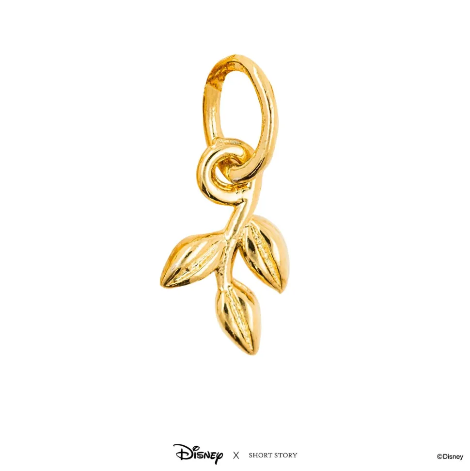 Disney Necklace Charm Leaves