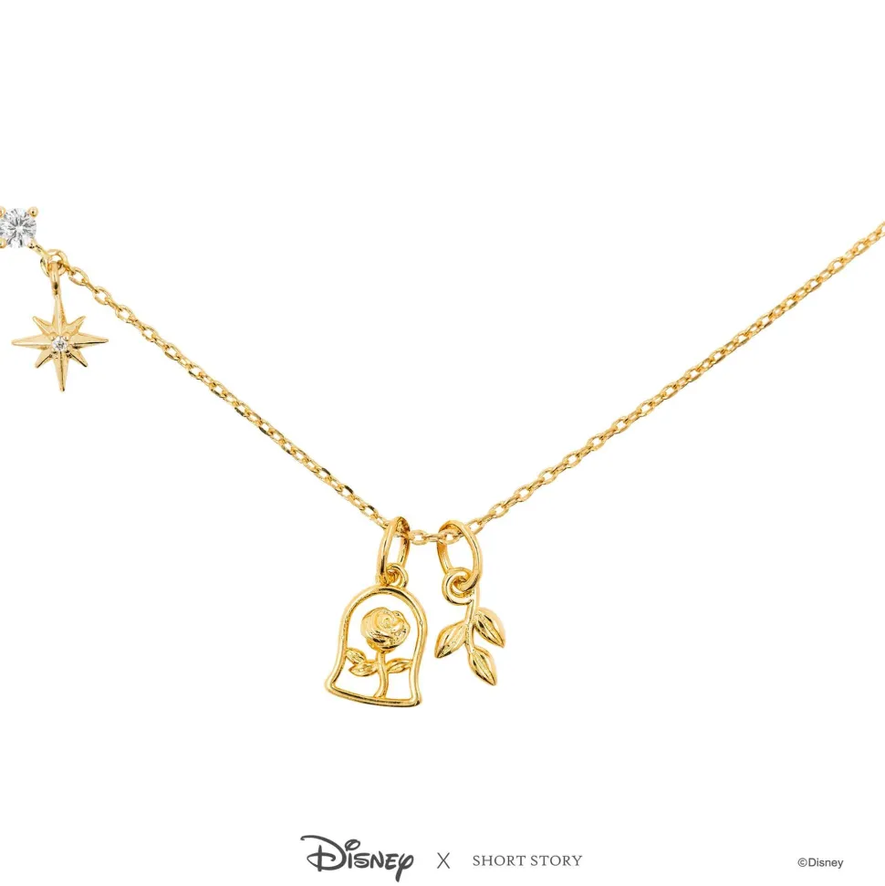 Disney Necklace Charm Leaves