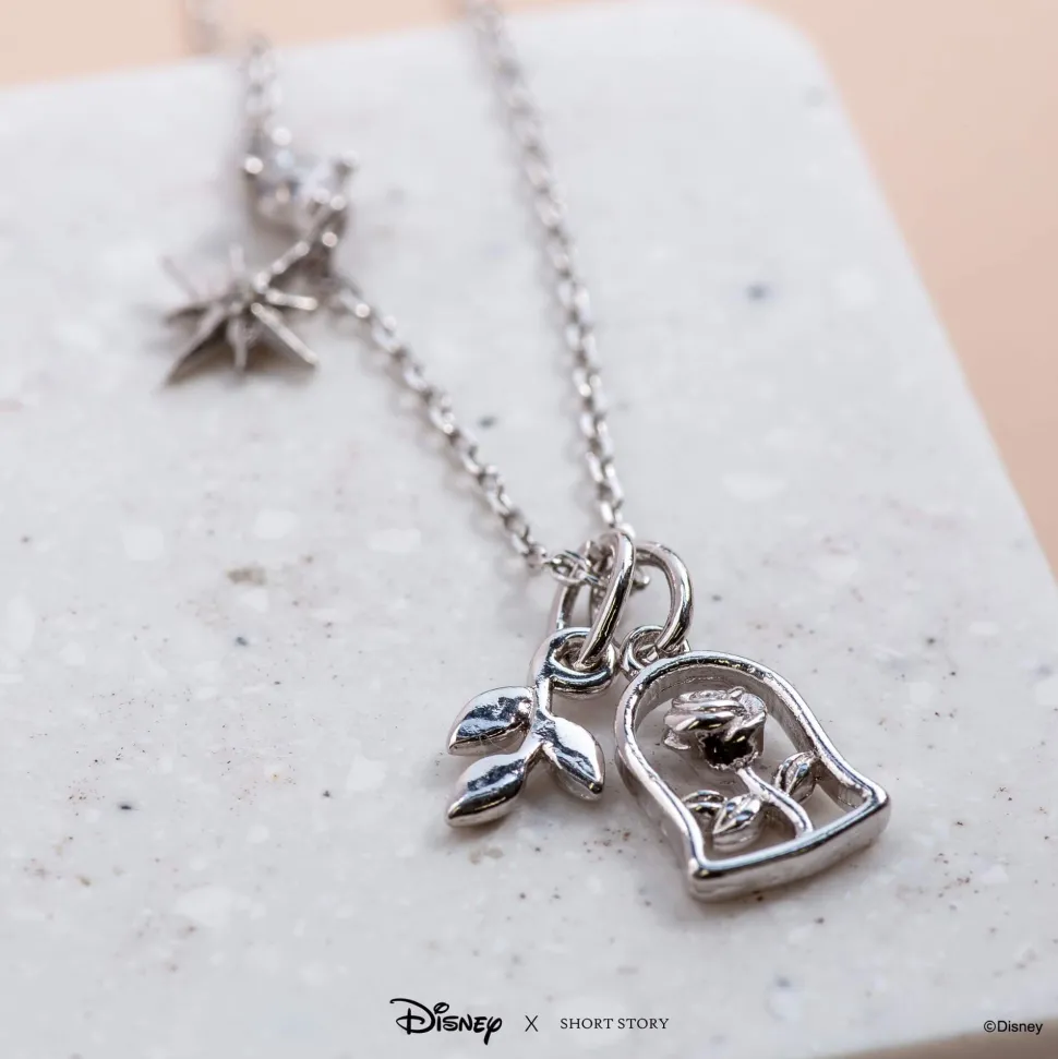 Disney Necklace Charm Leaves
