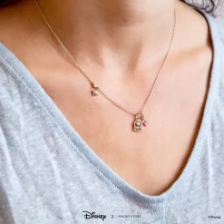 Disney Necklace Charm Leaves