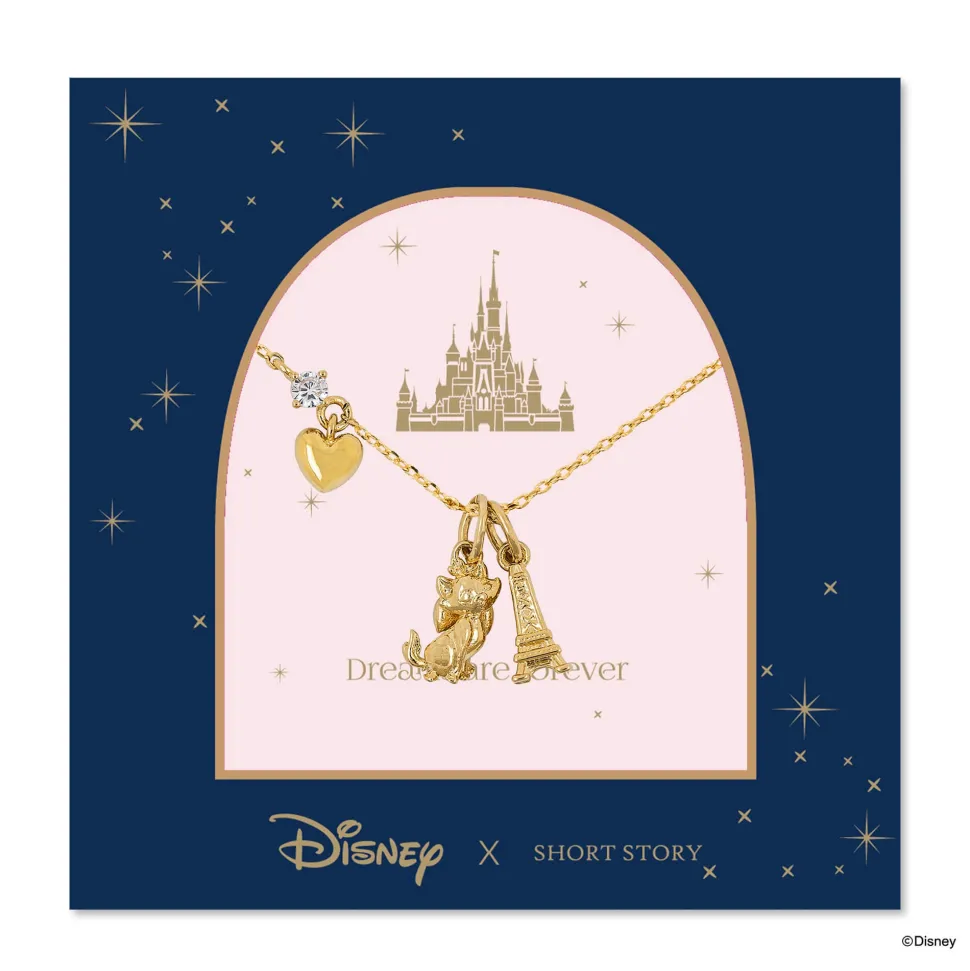 Disney Necklace Charm Marie