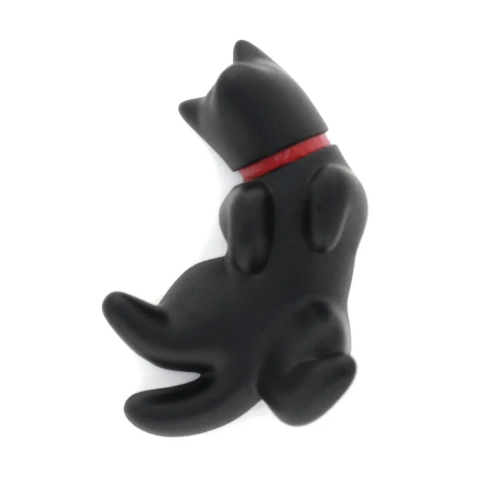 Dog Magnet Lazy Black