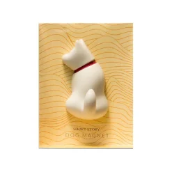 Dog Magnet Naughty White