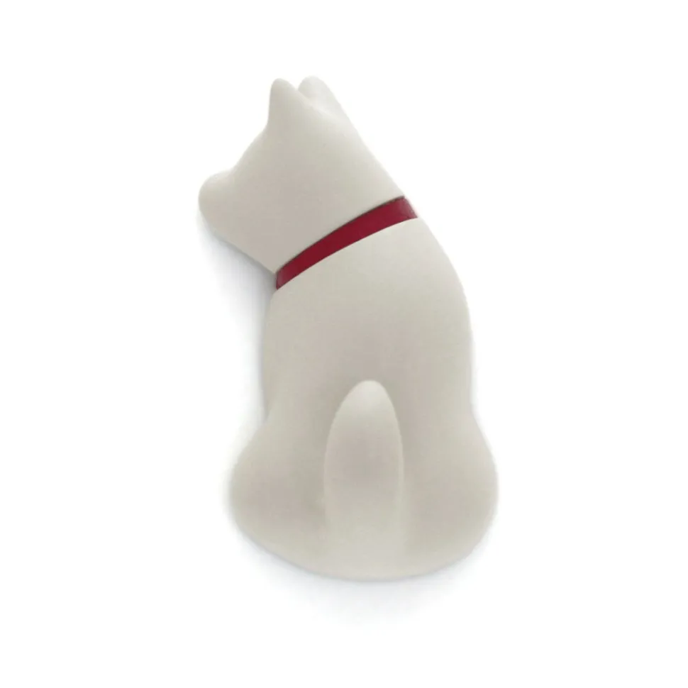 Dog Magnet Naughty White