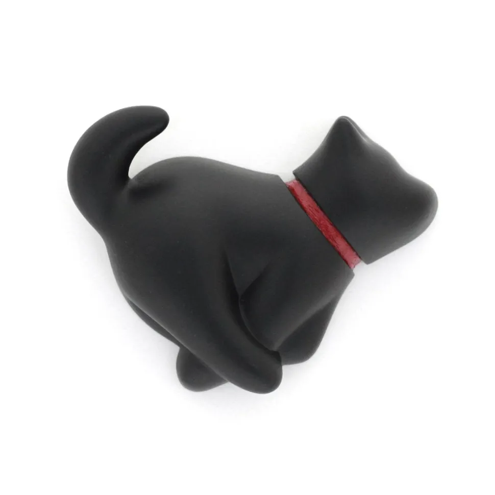 Dog Magnet Playful Black