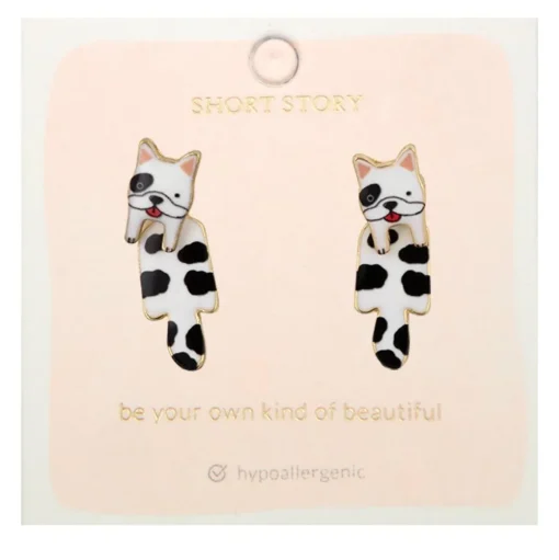 Drop Earring Dog Frenchie *