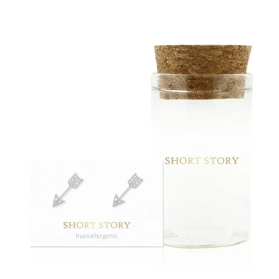 Earring Diamante Arrow