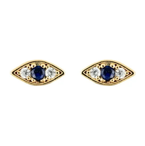 Earring Diamante Evil Eye