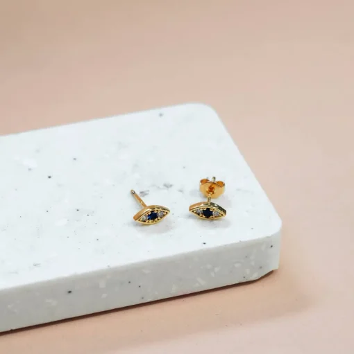 Earring Diamante Evil Eye
