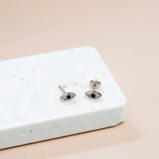 Earring Diamante Evil Eye