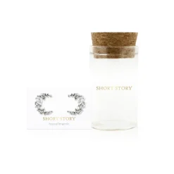 Earring Diamante Moon Pearl