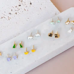 Earring Epoxy Polar Bear