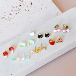 Earring Epoxy Shooting Star