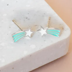 Earring Epoxy Shooting Star