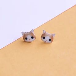Earring Kitten Ginger *