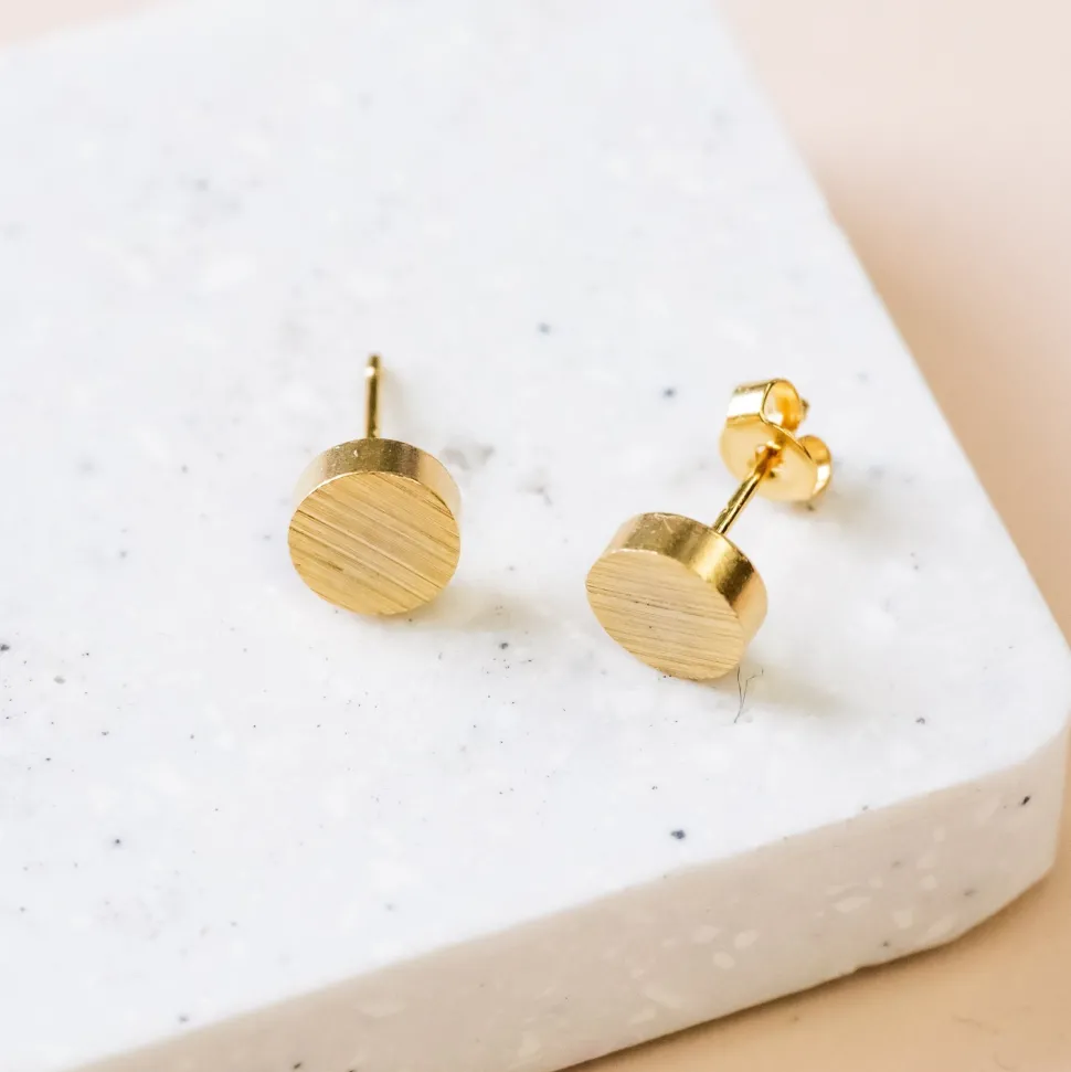Earring Solid Circle