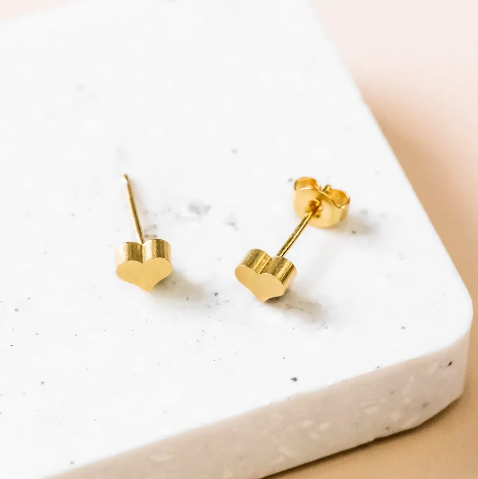 Earring Solid Heart