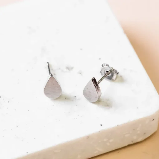 Earring Solid Raindrop