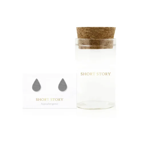Earring Solid Raindrop