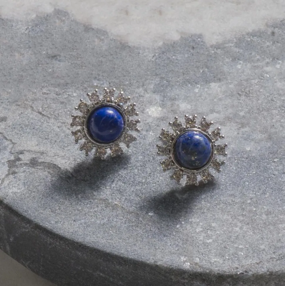 Earring Sun Stone
