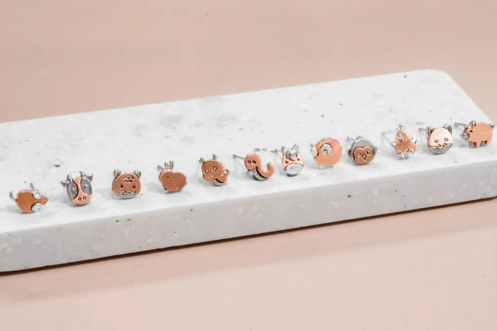 Earring Zodiac Dog *