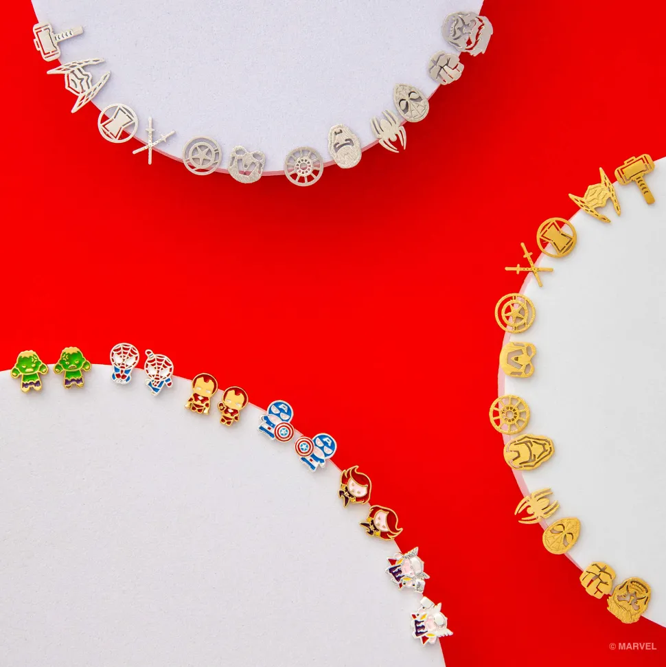 Marvel Earring Spider-Man & Radioactive Spider