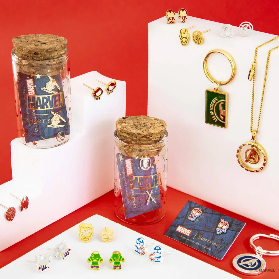 Marvel Earring Spider-Man & Radioactive Spider