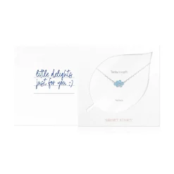 Necklace Diamante Cloud Blue *