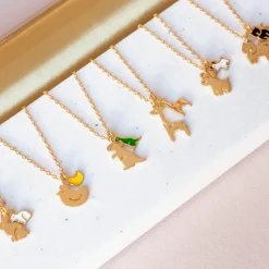 Necklace Epoxy Elephant