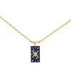 Necklace Epoxy Tarot Compass