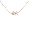 Necklace Flower and Leaves