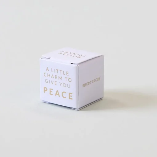 Trinket Bottle Peace Flower Pastel