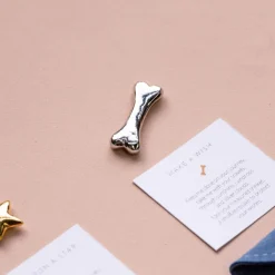 Trinket Wish Bone Blue