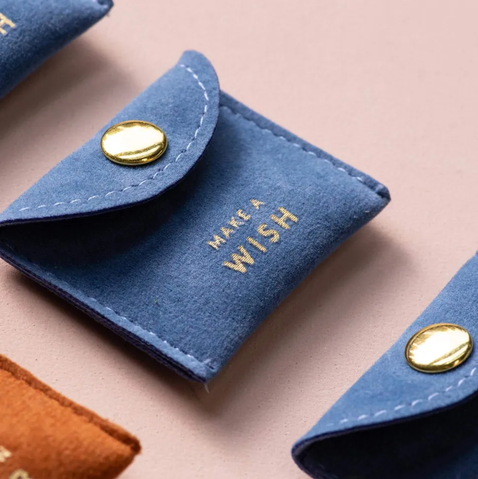 Trinket Wish Bone Blue